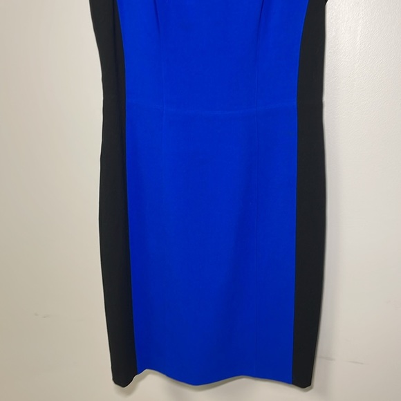 Cache Black & Blue Color Blocking Dress - Women’s Size 10 - Picture 2 of 10